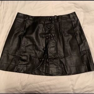 Eloquii Faux Leather Skirt